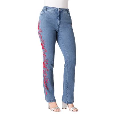 Plus Size Women's Whitney Jean with Invisible Stre...