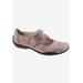 Women's Chelsea Mary Jane Flat by Ros Hommerson in Watercolor Iridescent Leather (Size 9 M)