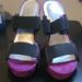 Jessica Simpson Shoes | Date Night Heels! | Color: Black/Purple | Size: 7