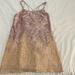 Free People Dresses | Free People Party Or Evening Dress | Color: Gold/Pink | Size: M