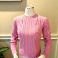 Lilly Pulitzer Sweaters | Lilly Pulitzer Cotton Sweater | Color: Green/Pink | Size: S