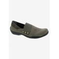 Wide Width Women's Cake Flat by Ros Hommerson in Olive (Size 7 1/2 W)