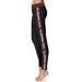 Women's Black Alabama A&M Bulldogs Side Stripe Leggings