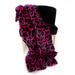 Plutus Brands Plutus Plush Faux Fur Blanket Faux Fur in Pink/Black | 80" W x 110" L | Wayfair PBDT1701-80x110T