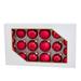 Kurt Adler Glass Solid 20 Piece Ball Ornament Set Glass in Red | 3.15 H x 3.15 W x 3.15 D in | Wayfair GG0963SMR