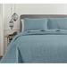 Red Barrel Studio® Ericson Reversible 3 Piece Coverlet/Bedspread Set in Blue | Queen Coverlet/Bedspread + 2 Standard Shams | Wayfair