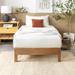 Lark Manor™ Amaryn Solid Wood Platform Bed Metal in Brown | 12 H x 38 W x 74.5 D in | Wayfair F9B479B3FB6D4E4888D3822D86D6DC53