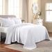 House of Hampton® Daryah 100% Cotton Modern & Contemporary Oversized Coverlet/Bedspread Set Cotton in White | King Coverlet + 2 Shams | Wayfair