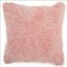 Willa Arlo™ Interiors Van Cleef Square Pillow Cover & Insert Polyester/Polyfill/Velvet in Pink | 20 H x 20 W x 0.5 D in | Wayfair