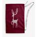 The Holiday Aisle® Cool Dude Holiday Reindeer Christmas Laundry Bag Fabric in Red | 29 H in | Wayfair 17140407A5FB4098B20733F273BAEE80