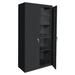 Latitude Run® 72" H x 30" W x 18" D Storage Cabinet Steel in Black | 72 H x 30 W x 18 D in | Wayfair FBFEA96EA24D4EF7B0C7C414405EE849