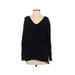 Ella Moss Sweatshirt: Black Tops - Women's Size X-Small