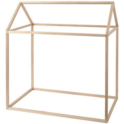 Cabane de déco pour enfant Dream - h. 126 cm - 115 x 66 x 126 - Marron