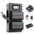 2000mAh LPE6 LP-E6 Batterie + LCD touristes Chargeur Pour IL EOS 5DS R 5D Mark II 5D Mark III 6D 7D