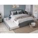 Warren Solid Wood Platform Bed with Footboard and Twin XL Trundle
