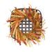 Wreath and Wicker Wall Décor 20"SQ Foam/Willow