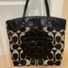 Coach Bags | Coach Laura Signature Tote | Color: Black/Gray | Size: Os