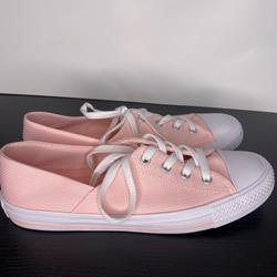 Converse Shoes | Converse Women's Chuck Taylor All Star Ox Vapor Low Top Light Pink Shoes 9.5 | Color: Pink/White | Size: 9.5