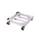 Washing Machine Stand Anti-rust Mobile Refrigerator Base Plinth With 4 Wheels length/width 42-60cm can choose Furniture Roller Base for dishwasher ice maker Wine Cooler (56 * 56cm)