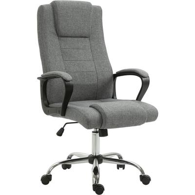 Vinsetto - Bürostuhl Computerstuhl mit Wippenfunktion Kopfstütze ergonomischer Schreibtischstuhl Image