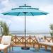 Ainfox 10ft Outdoor Patio Umbrella Without Base