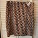 Nine West Skirts | *Nwt* Nine West Skirt | Color: Brown/Orange | Size: 16