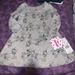 Disney Dresses | Disney Jr Minnie Mouse Baby Girls Size 12 Months Dress Nwt New Long Sleeve | Color: Gray | Size: 12mb