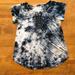 American Eagle Outfitters Tops | American Eagle Blue Tie Die Top | Color: Blue | Size: M