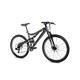 Moma Bikes EQX5.0 27,5” Fahrrad , Aluminium, SHIMANO 24 Gänge , Scheiben Bremsen, Vollfederung