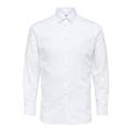 SELECTED HOMME BLACK Herren SLHSLIMETHAN Shirt LS Classic B NOOS Hemd, Bright White, XXL