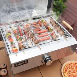 Razorri Outdoor Portable Stainless Steel Gas Pizza Oven, 2-in-1 Fire Griller & Pizza Maker, Thermometer Steel in Gray | Wayfair Comodo PZ12A