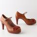 Anthropologie Shoes | Anthropologie Miss Albright Bowed Lacerta Heels 8 (N5) | Color: Tan | Size: 8