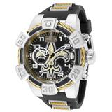 Invicta NFL New Orleans Saints Men's Watch - 52mm Black Brown (35871)