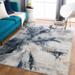 Kirkland 6'7" x 9' Modern Beige/Black/Charcoal/Light Gray/Silver Gray/Dark Blue/Gray/Mustard/Slate/Navy/Slate Blue Area Rug - Hauteloom