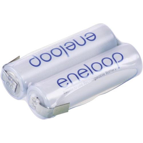 Panasonic eneloop Reihe F1x2 Akkupack 2x Mignon (AA) Z-Lötfahne NiMH 2.4 V 1900 mAh