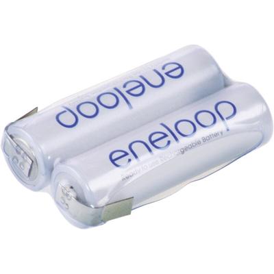 Panasonic eneloop Reihe F1x2 Akkupack 2x Mignon (AA) Z-Lötfahne NiMH 2.4 V 1900 mAh Image