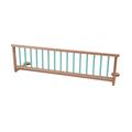 Barrière pour lit junior hybride en bois bicolore vert menthe 127x35cm