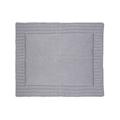 Tapis de parc pour bébé tapis de jeu en coton gris