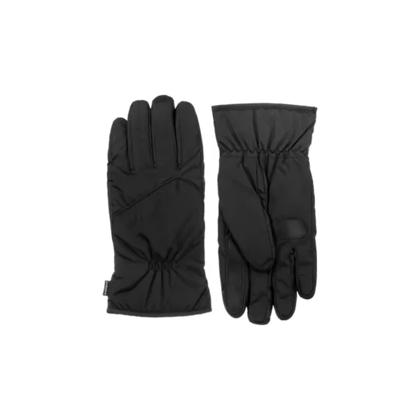 isotoner-mens-waterproof-back-draw-glove,-black/