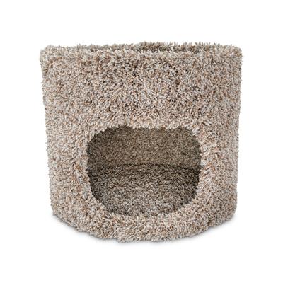 EveryYay Secret Hideout X-Large Cat Condo with Hideaway for Large Cats, 17.5" L X 17.5" W X 14" H, 17.5 IN