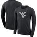 Men's Nike Black West Virginia Mountaineers Legend Wordmark Performance Long Sleeve T-Shirt