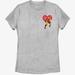 Disney Tops | Disney Marvel Iron Man Heart Women’s T Shirt S - Valentine’s Day | Color: Gray/Red | Size: S