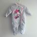 Disney Jackets & Coats | Disney Baby Girl Bunting Snowsuit Minnie Mouse 3-6m | Color: Gray/Pink | Size: 3-6mb