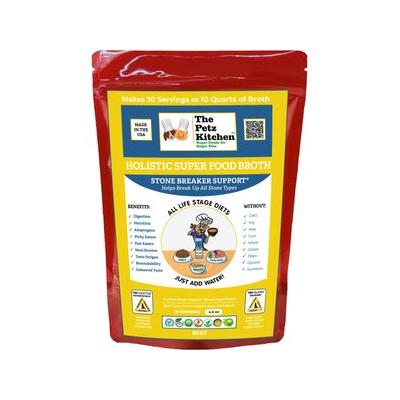 The Petz Kitchen Holistic Super Food Broth Stone Breaker Support Beef Flavor Concentrate Powder Dog & Cat Supplement, 4.5-oz bag