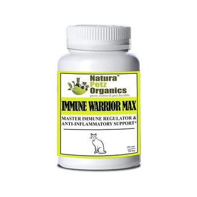 Natura Petz Organics IMMUNE WARRIOR MAX* Immune Regulator & Anti-Inflammatory Support* Cat Supplement