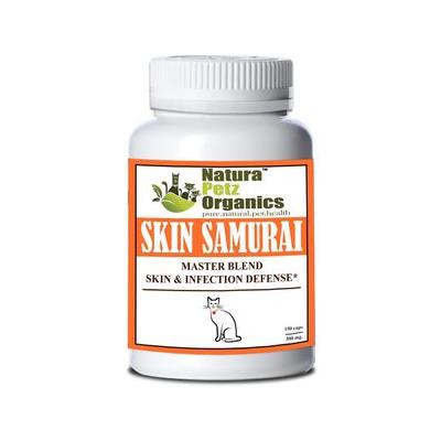 Natura Petz Organics SKIN SAMURAI MAX* - Master Blend Skin, Coat & Infection Defense Support* Cat Supplement