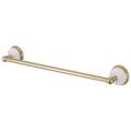 Kingston Brass BA1112PB Victorian 18-Inch Towel Bar, Polished Brass - Kingston Brass BA1112PB