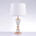 Pasargad Home Luxus Collection Metal & Crystal Table Lamp Lights - Pasargad Home PMT-14