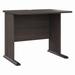 Bush Business Furniture Studio A 36W Small Computer Desk in Storm Gray - Bush Business Furniture SDD136SG