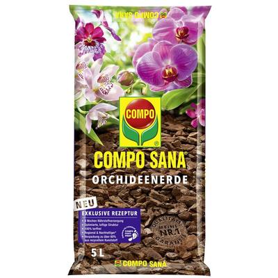 Sana® Orchideenerde torffrei - 5 Liter - Compo Image